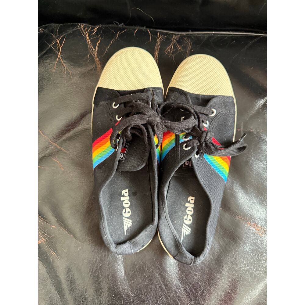 Vegan Gola Classics Women's Coaster Rainbow Mule‎ Plimsolls
